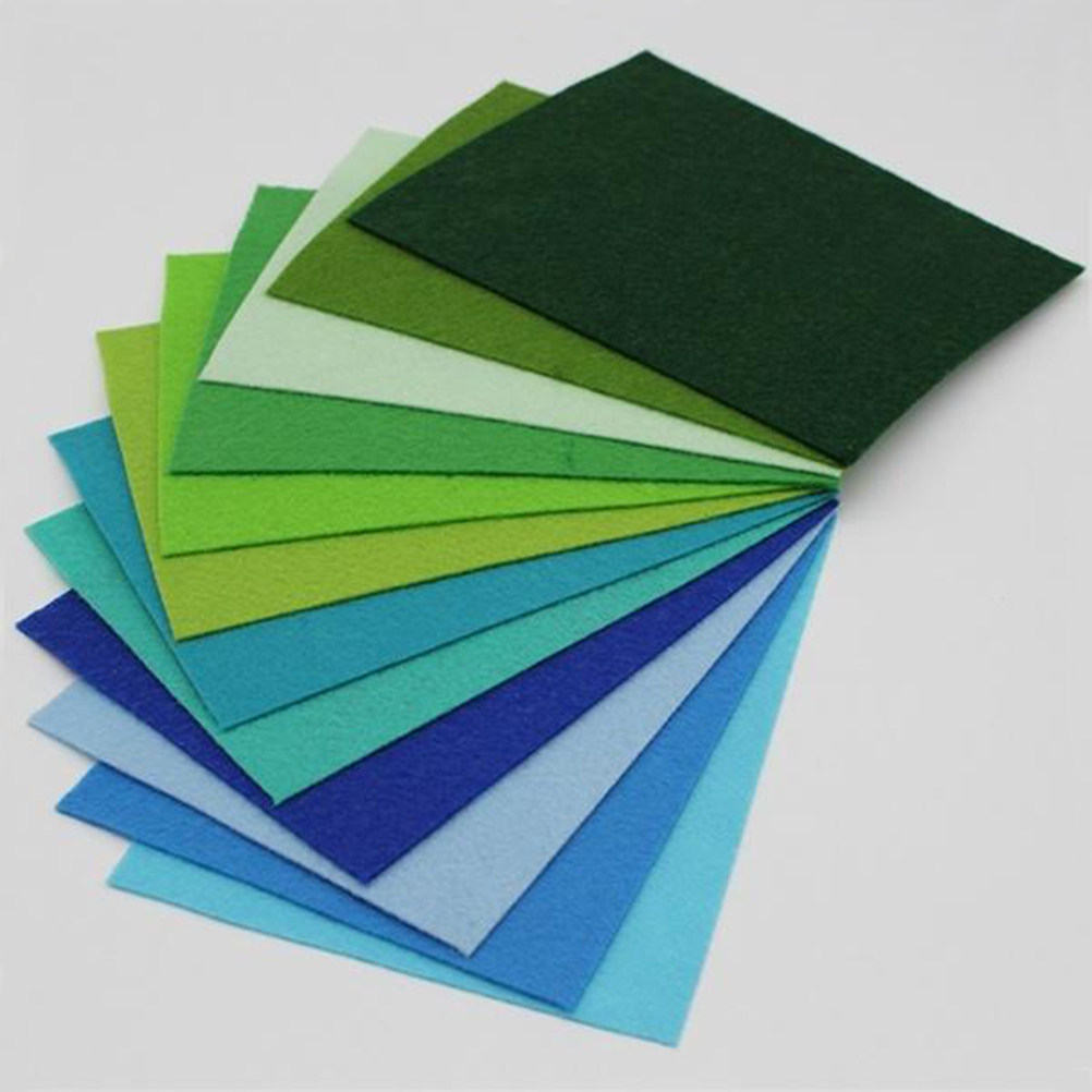 Sewing Thread In Textile - 40Pcs Multi-Color Non-Woven Felt Sheet Pack