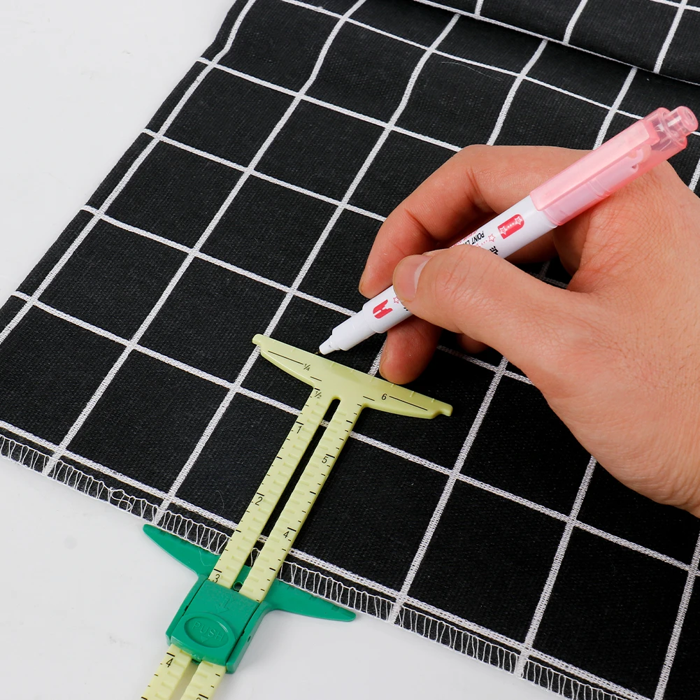 5-IN-1 Sewing Seam Ruler Measu - Sewing Gauge Ruler ulasan dan harga