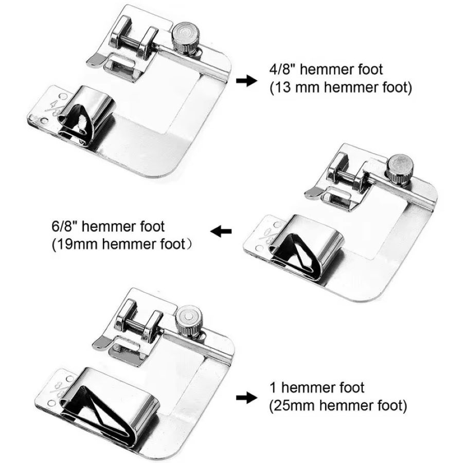 1PCS-3PCS 13/19/25mm Domestic  - Textile Sewing Machine ulasan dan harga