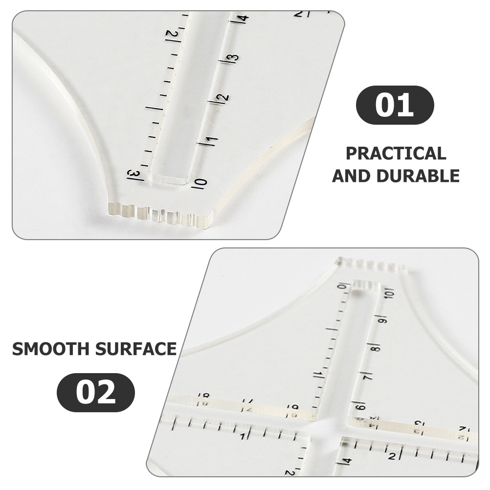 Professional Knitting Ruler Tr - Sewing Gauge Ruler ulasan dan harga