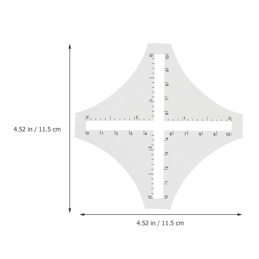 Professional Knitting Ruler Tr - Sewing Gauge Ruler ulasan dan harga