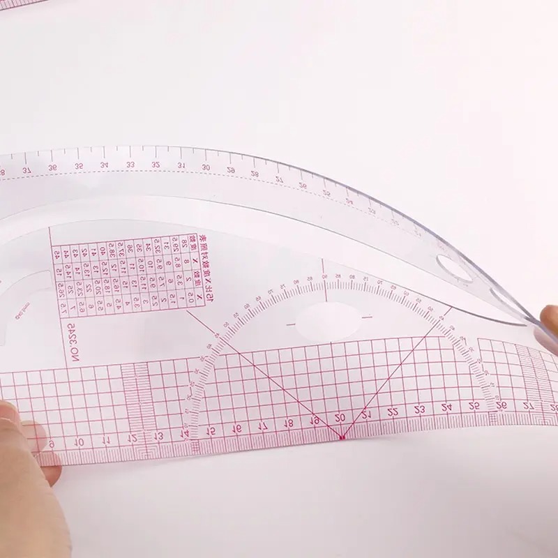 6PCS French Curve Ruler Soft P - Sewing Gauge Ruler ulasan dan harga