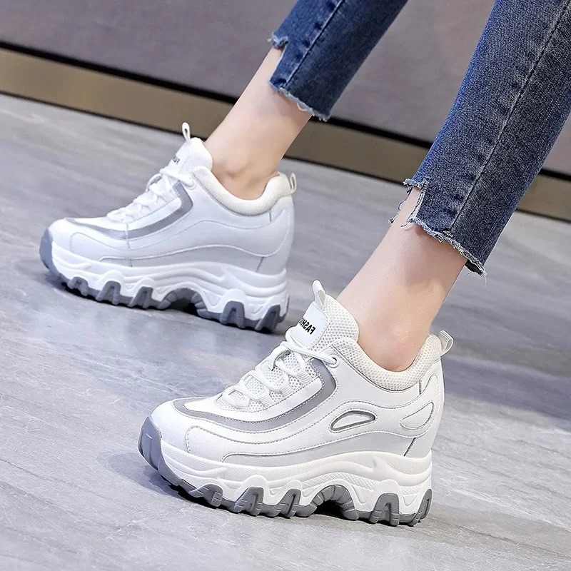 9CM Genuine Leather Platform W - Sewing Latex ulasan dan harga