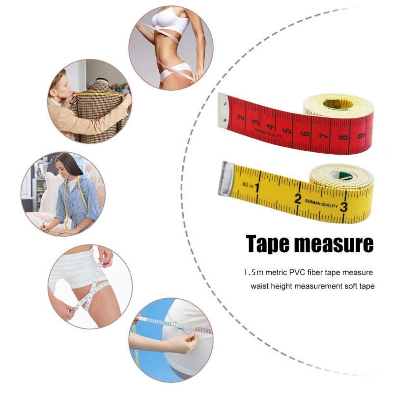 150cm Germany Quality Soft Tap - Sewing Gauge Ruler ulasan dan harga
