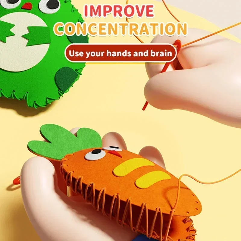 Diy Doll Sewing Toys Animal Fr - Sewing Thread In Textile ulasan dan harga