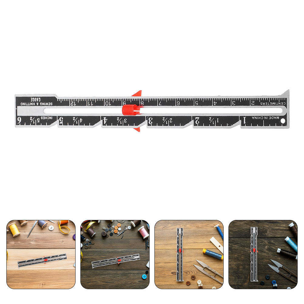 8Pcs Ergonomic Sewing Ruler Se - Sewing Gauge Ruler ulasan dan harga