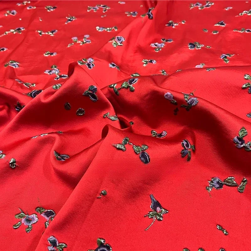 Elegant Gold Thread 3D Embosse - Sewing Thread In Textile ulasan dan harga
