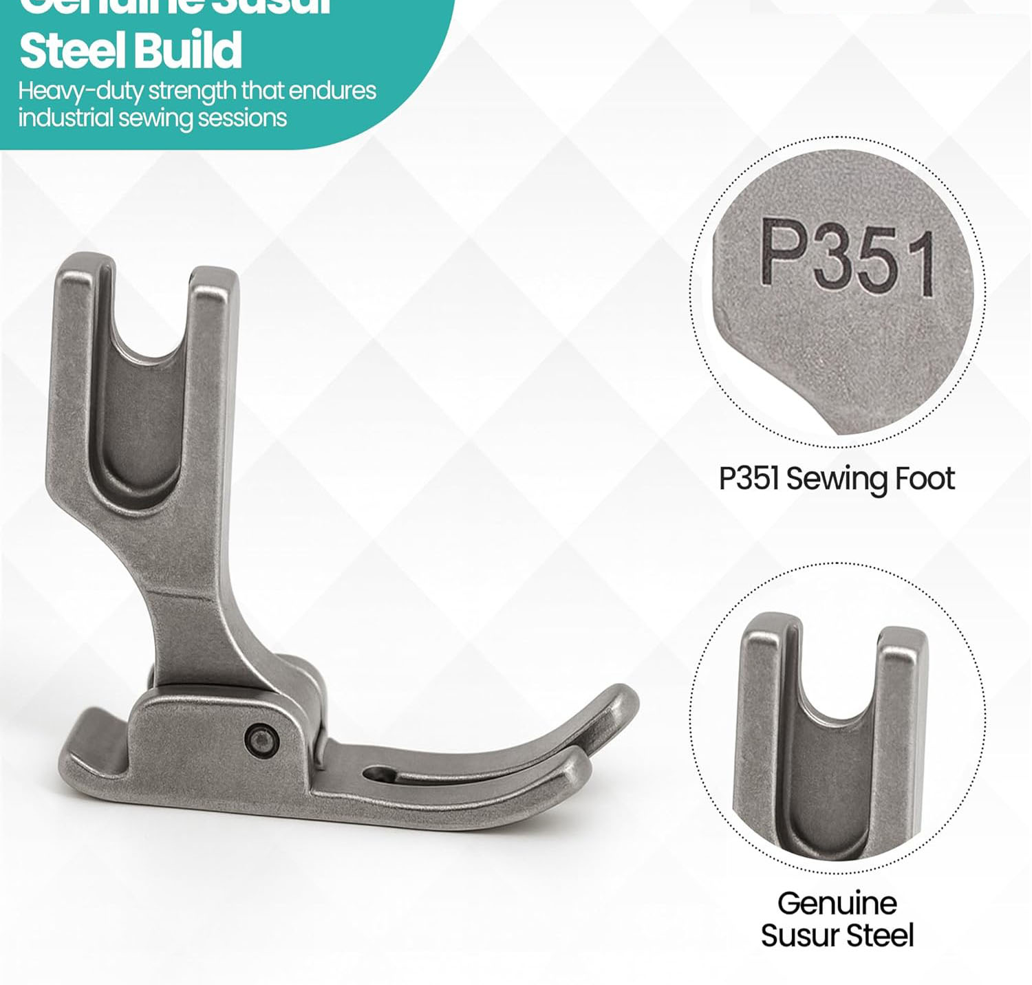 P351 Standard Presser Foot for - Textile Sewing Machine ulasan dan harga