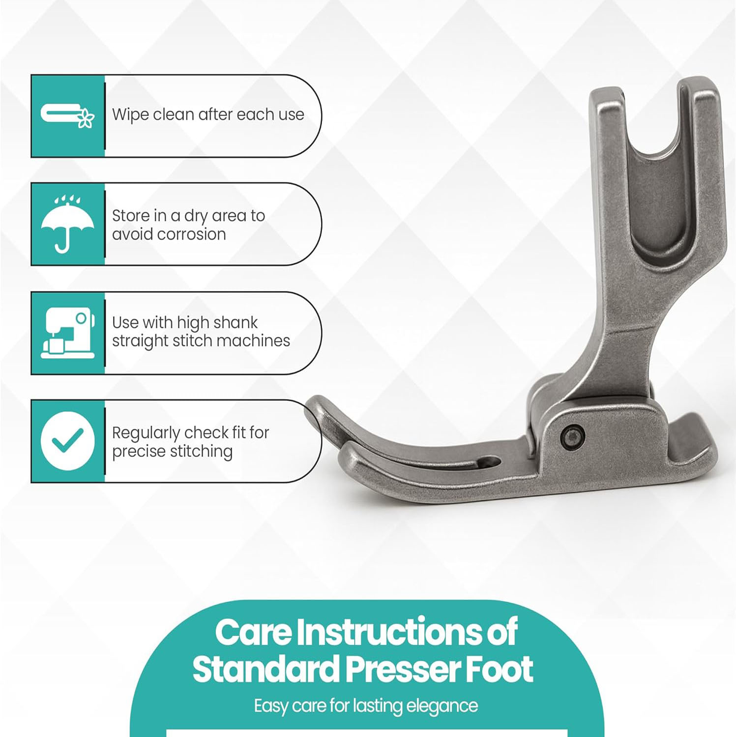 P351 Standard Presser Foot for - Textile Sewing Machine ulasan dan harga